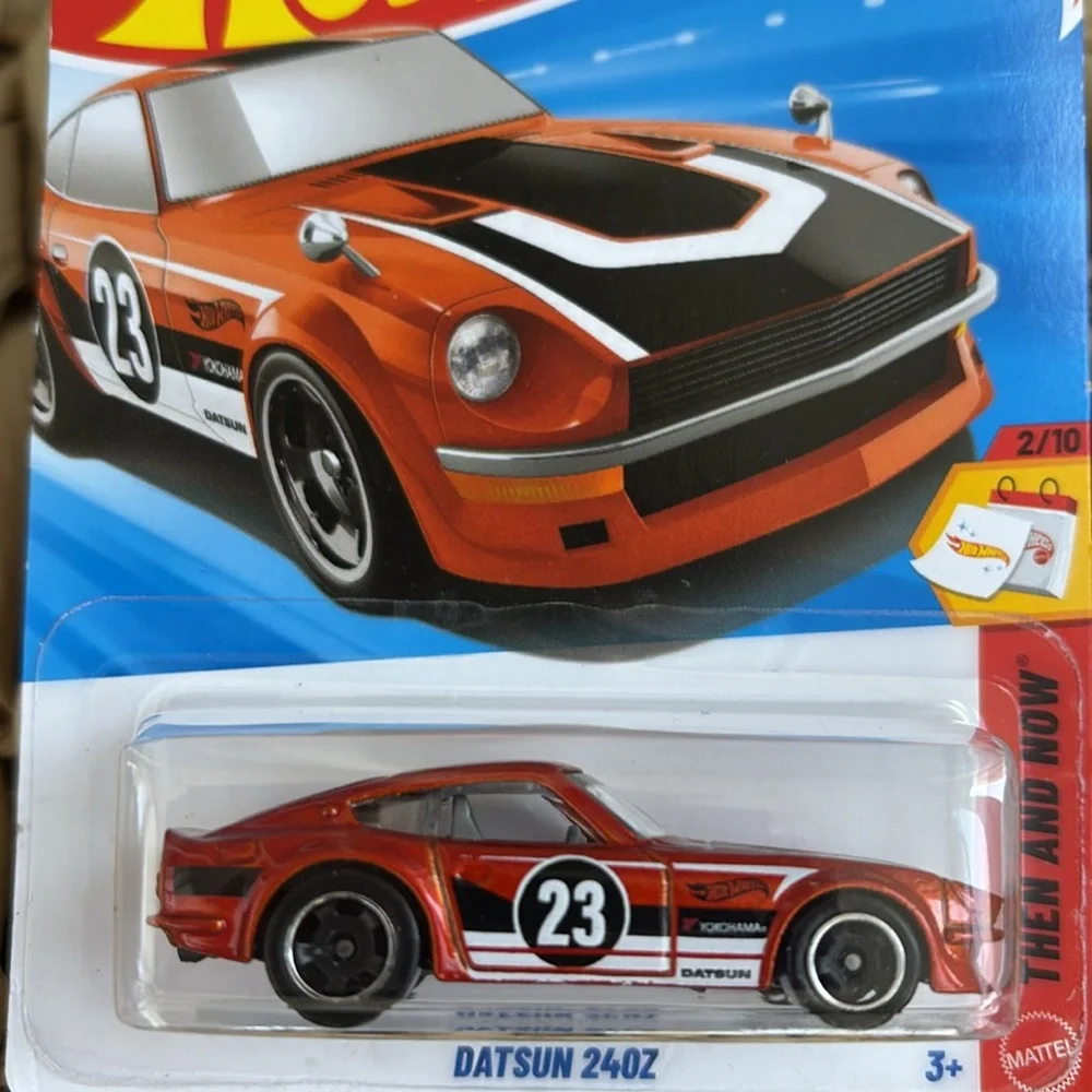 1972 Datsun 240Z Orange 240 Z Car Hot Wheels Racer Hotwheels Racing 2026 New